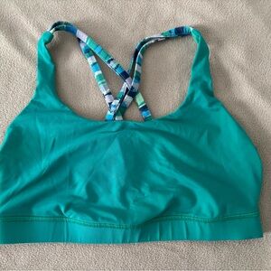Lululemon Energy Bra Green